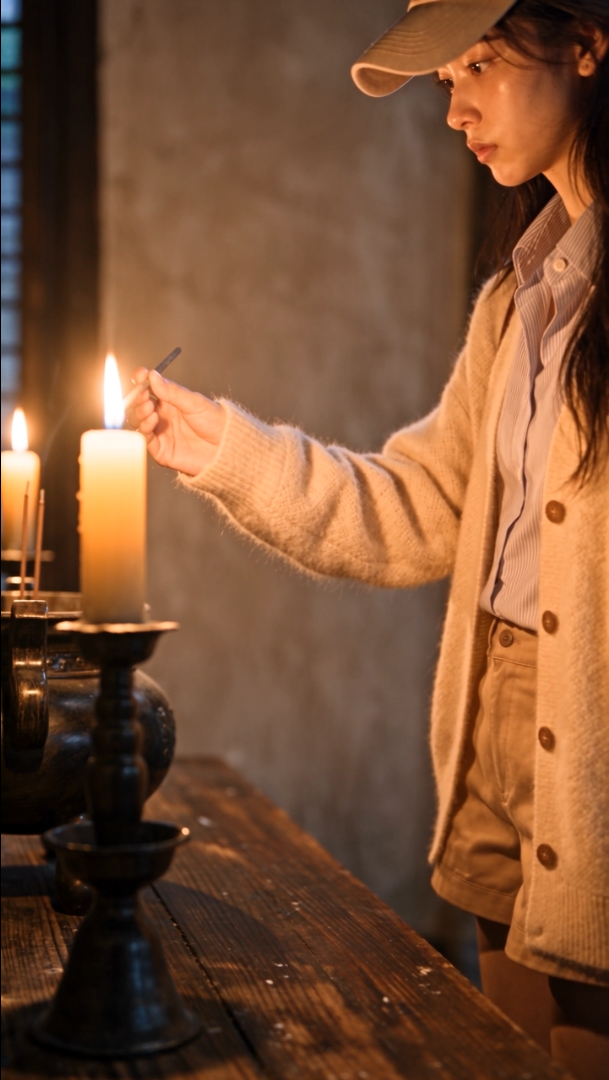 逆香 · 烛前点香