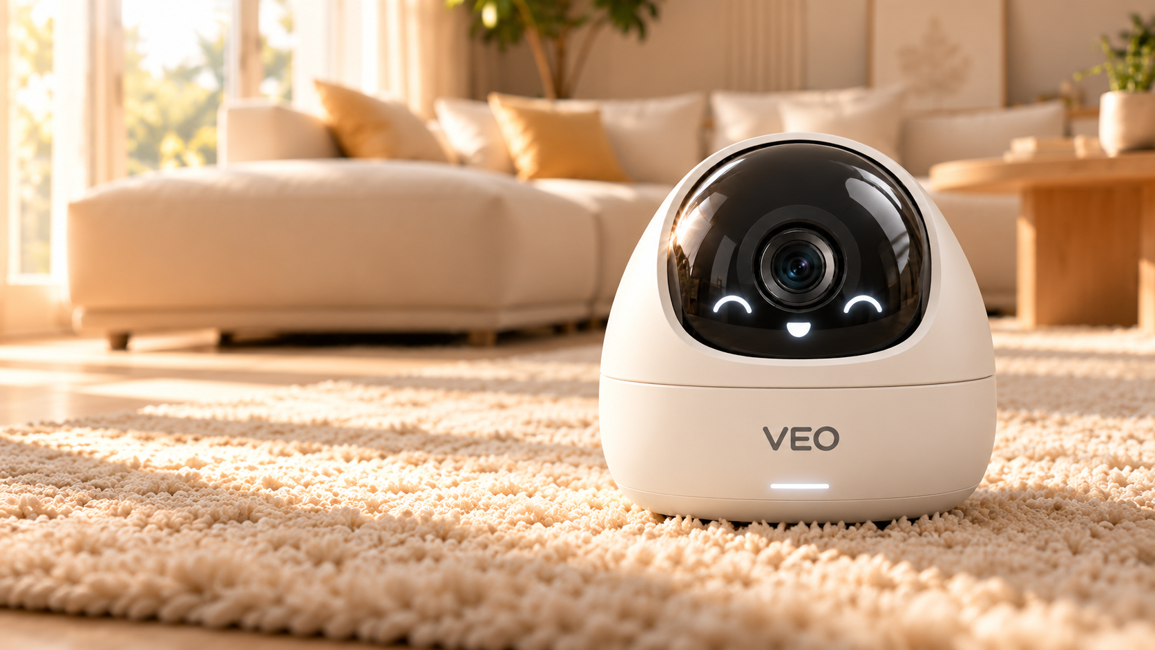 VEO · 奶油客厅里的 VEO 智能相机